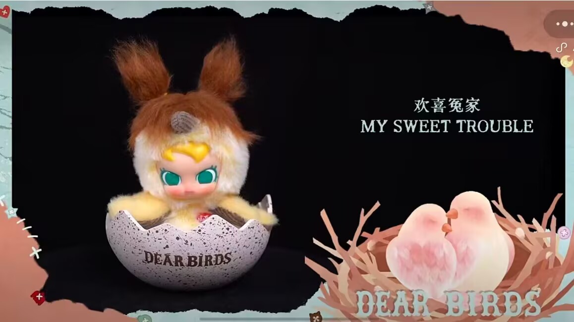 Kids Toys Sale - Genuine Pop Mart Dear Birds Series