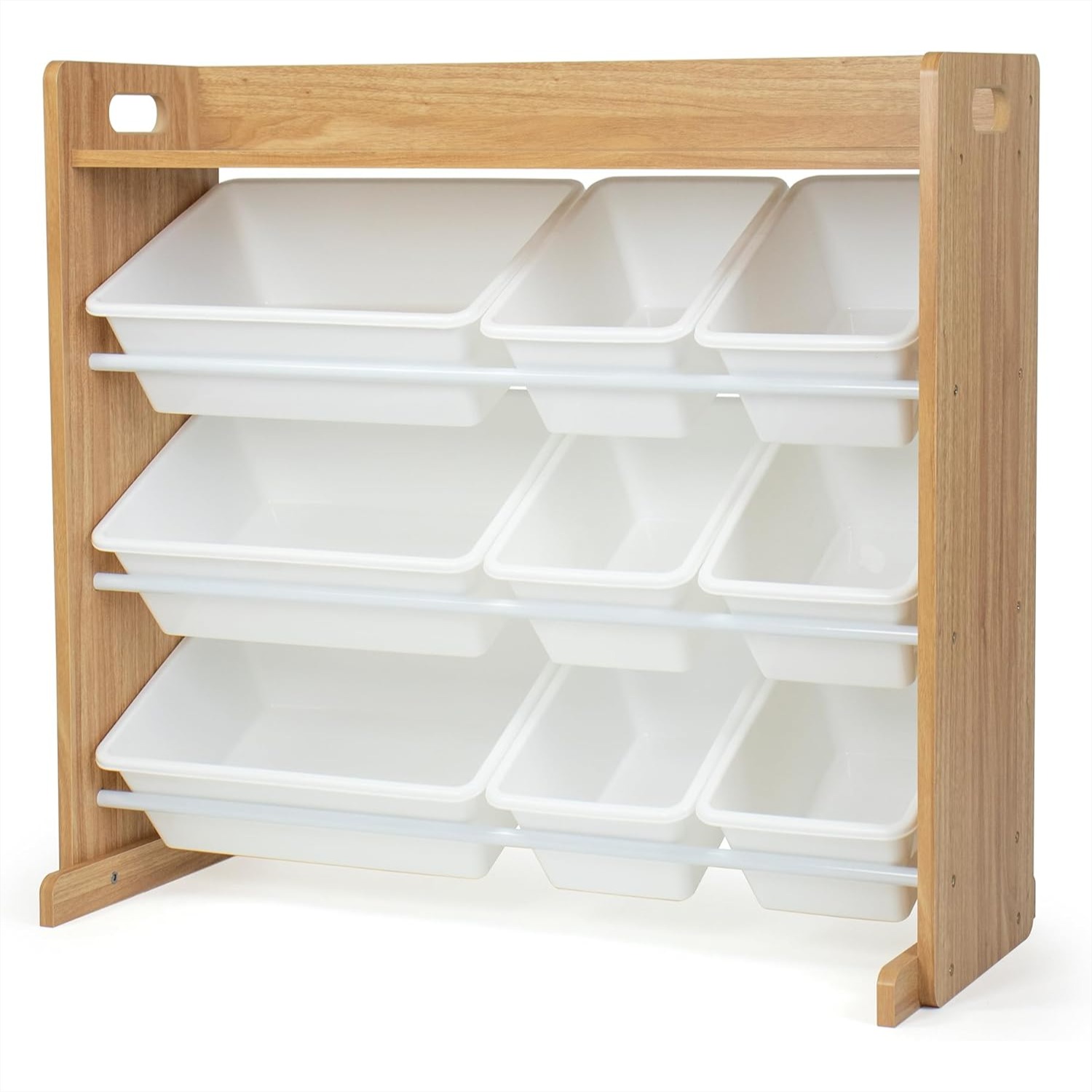 Kids Toys Kids Toys - 3-Tier Toy Storage Organizer with 9