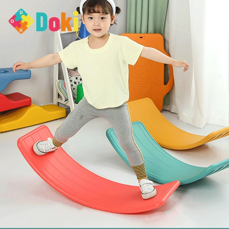 Kids Yoga Toys - Child Balance Seesaw Toy Indoor Curved