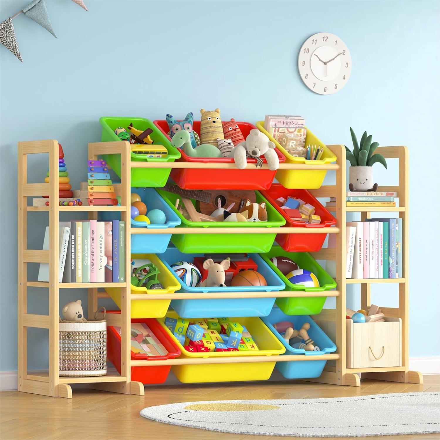Kids Toys Kids Toys - Toy Storage Organizer with 12 Bins