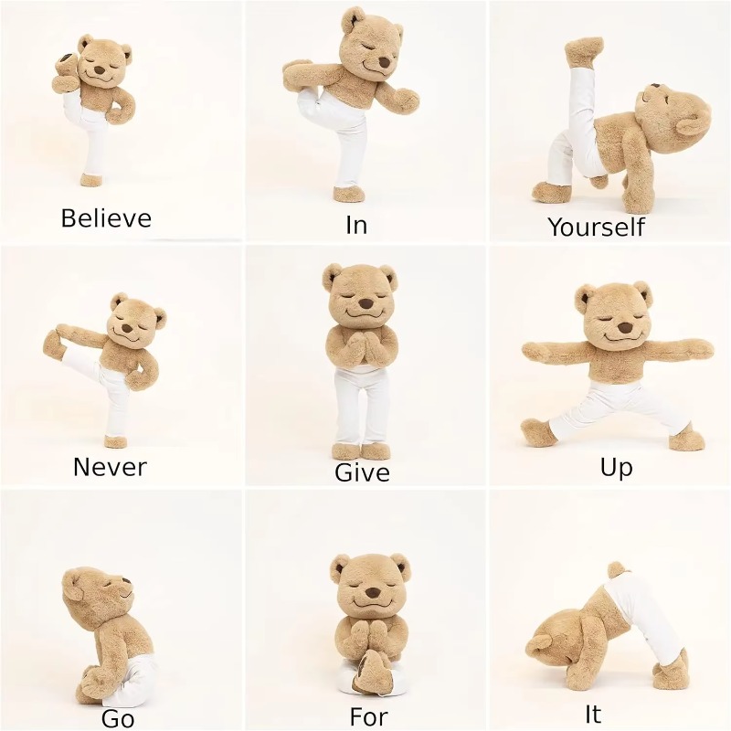 Cute Yoga Bear Doll Variety Sh - Kids Yoga Toys incelemesi ve fiyatı