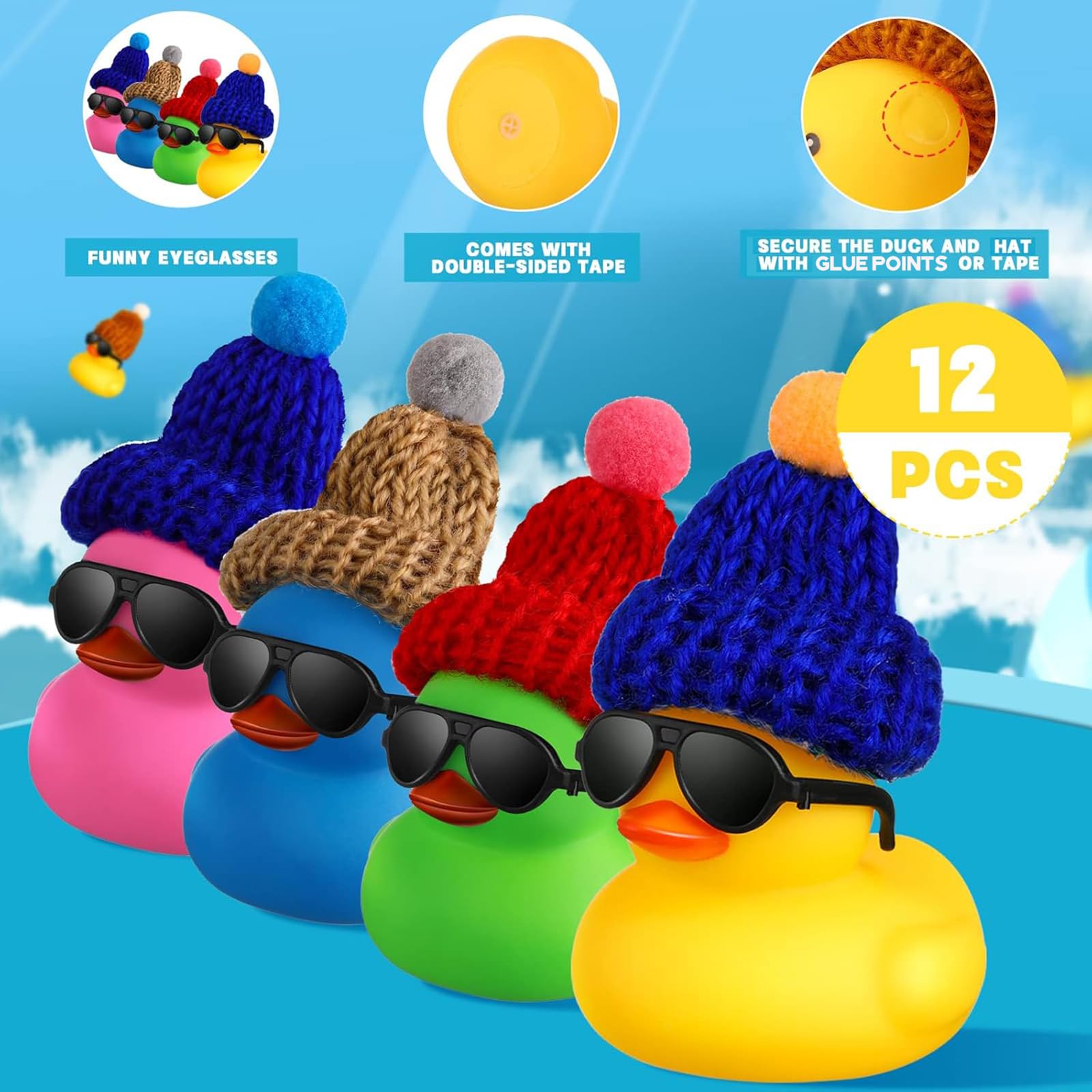 Mini Rubber Ducks with Sunglas - Rubber Duck Bath incelemesi ve fiyatı