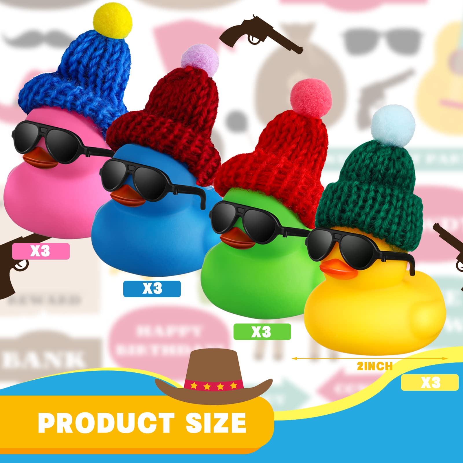 Mini Rubber Ducks with Sunglas - Rubber Duck Bath incelemesi ve fiyatı