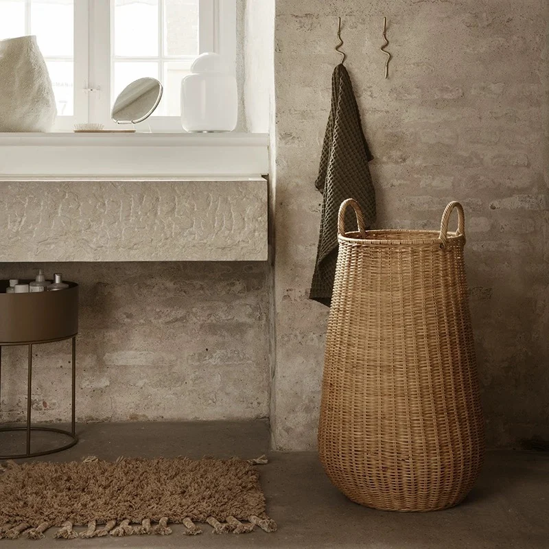Rattan Storage Basket Large Ca - Kids Yoga Toys incelemesi ve fiyatı