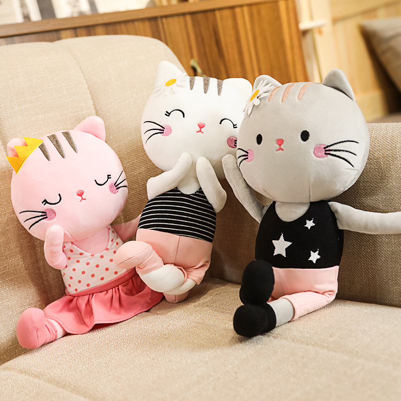 Lovely Cute Stuffed Soft Cat P - Kids Yoga Toys incelemesi ve fiyatı