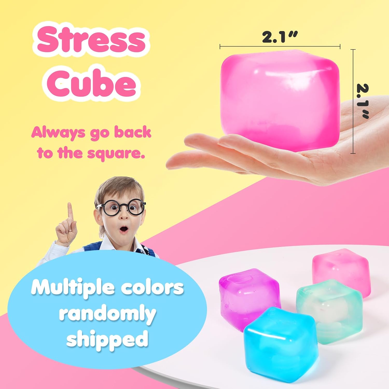 Stress Cube Squishy Stress Bal - Kids Toys Kids Toys incelemesi ve fiyatı
