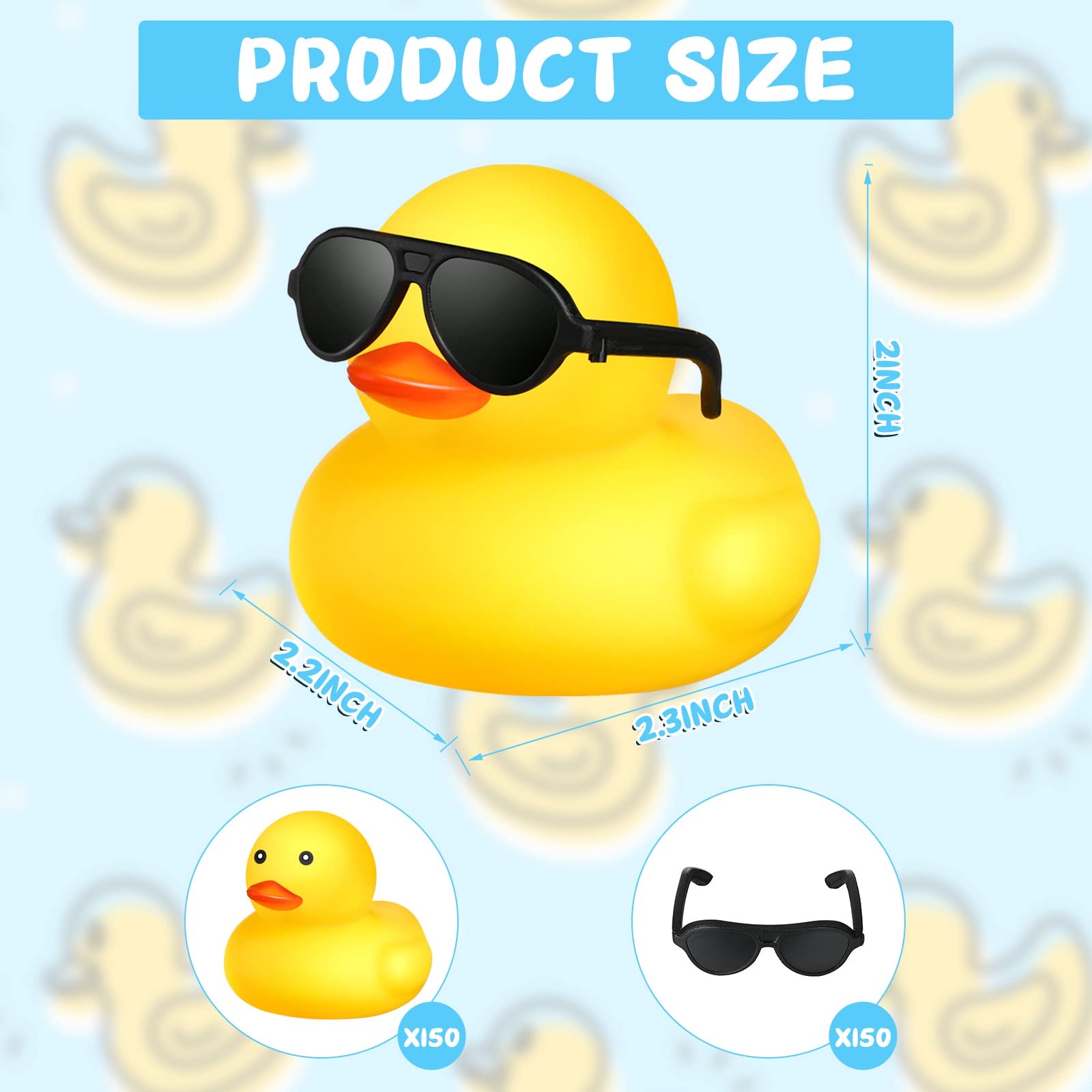 1-100pcs Yellow Mini Rubber Du - Rubber Duck Bath incelemesi ve fiyatı