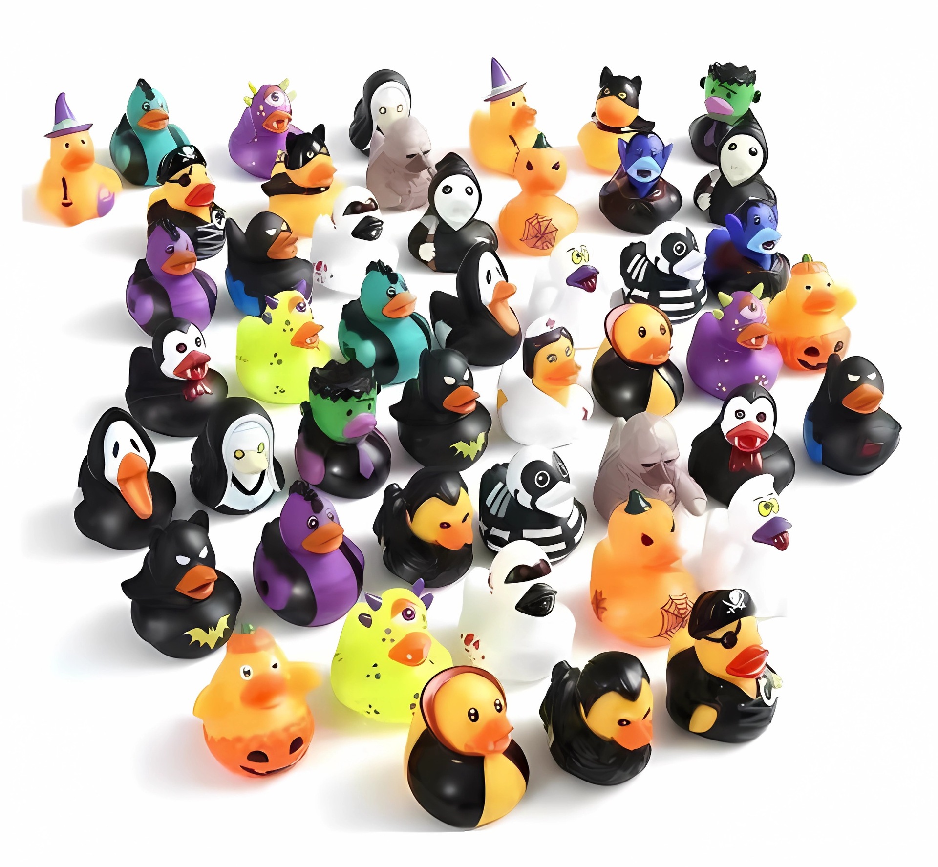 50/100PCS Halloween Rubber Duc - Rubber Duck Bath incelemesi ve fiyatı