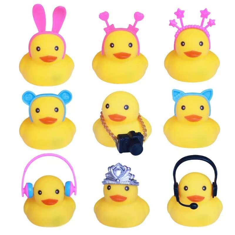 10 Pcs Rubber Duck Accessories - Rubber Duck Bath incelemesi ve fiyatı