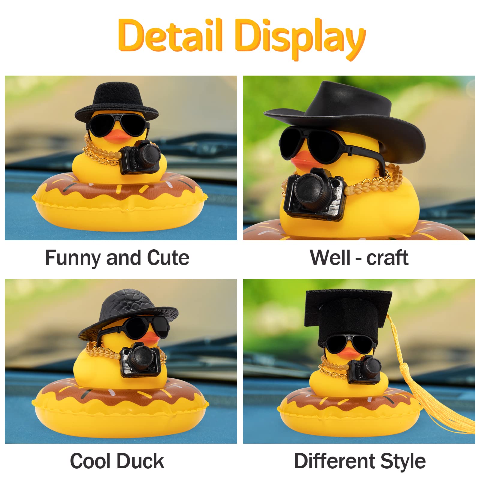 Duck Car Rubber Duck Dashboard - Rubber Duck Bath incelemesi ve fiyatı