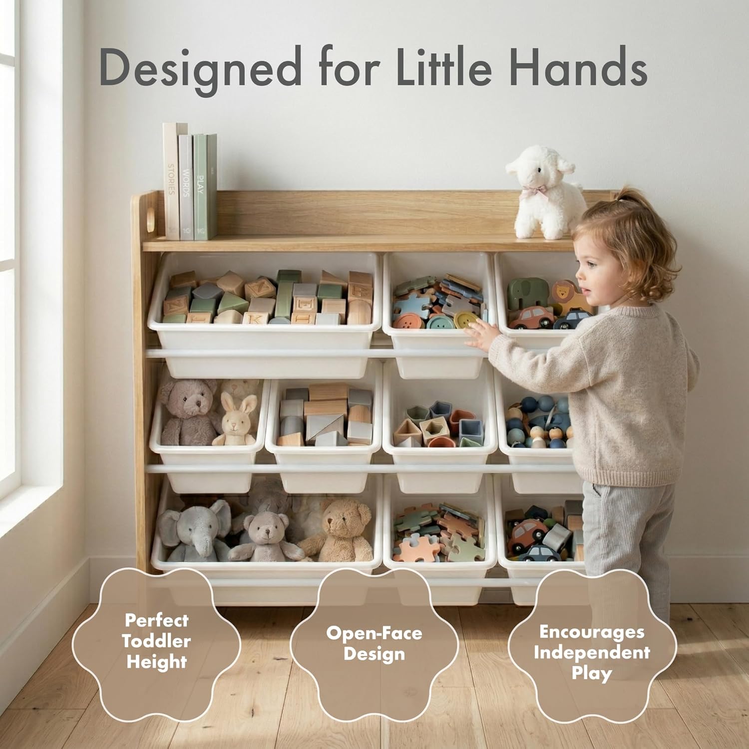 3-Tier Toy Storage Organizer w - Kids Toys Kids Toys incelemesi ve fiyatı