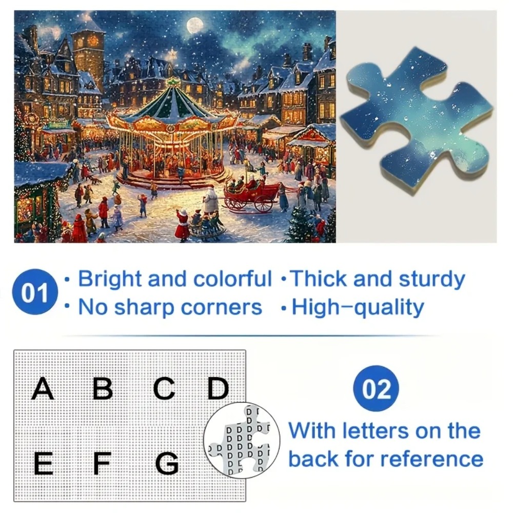 500/1000/1200/2000PCS Puzzles  - Kids Toys Under 1000 incelemesi ve fiyatı
