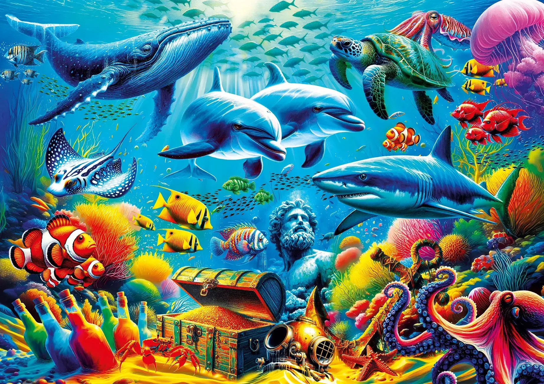Jigsaw Puzzle 1000 Pieces Trea - Kids Toys Under 1000 incelemesi ve fiyatı