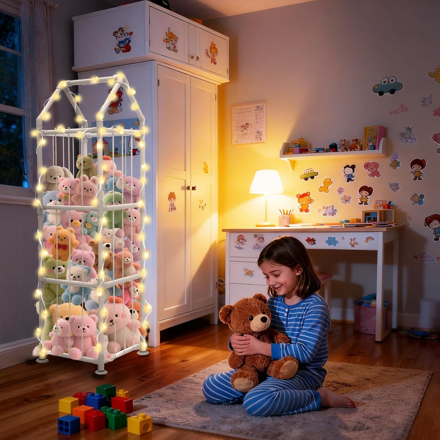 Stuffed Animal Storage with Su - Kids Toys Kids Toys incelemesi ve fiyatı