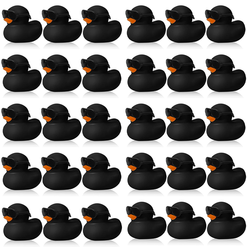 6/12/24/48PC Black  Rubber Duc - Rubber Duck Bath incelemesi ve fiyatı