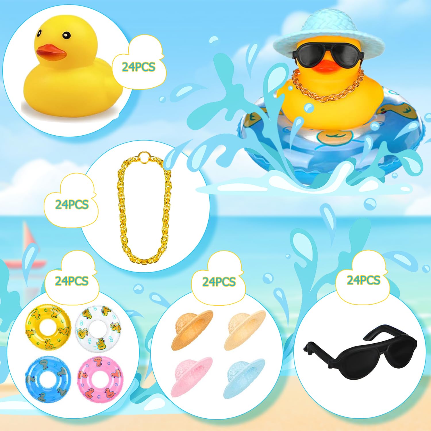 6-36 Set Mini Rubber Ducks in  - Rubber Duck Bath incelemesi ve fiyatı