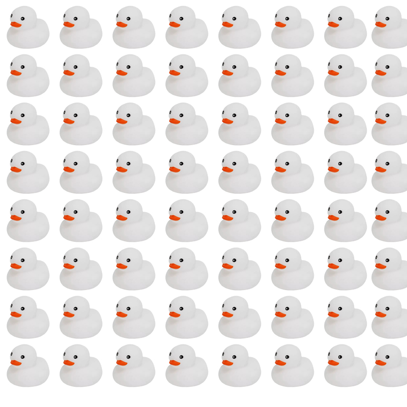 6/12/24 pcs White Rubber Ducks - Rubber Duck Bath incelemesi ve fiyatı