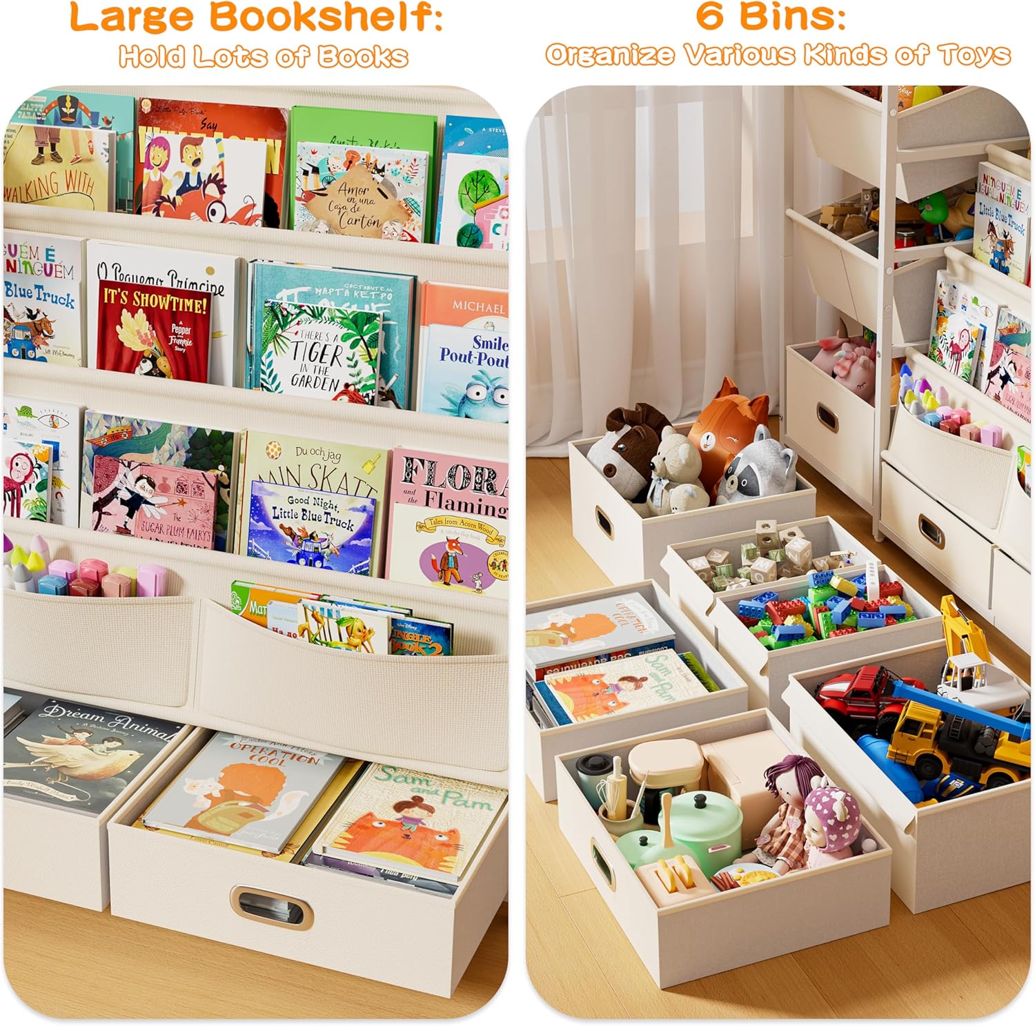 Kids Bookshelf and Toy Storage - Kids Toys Kids Toys incelemesi ve fiyatı