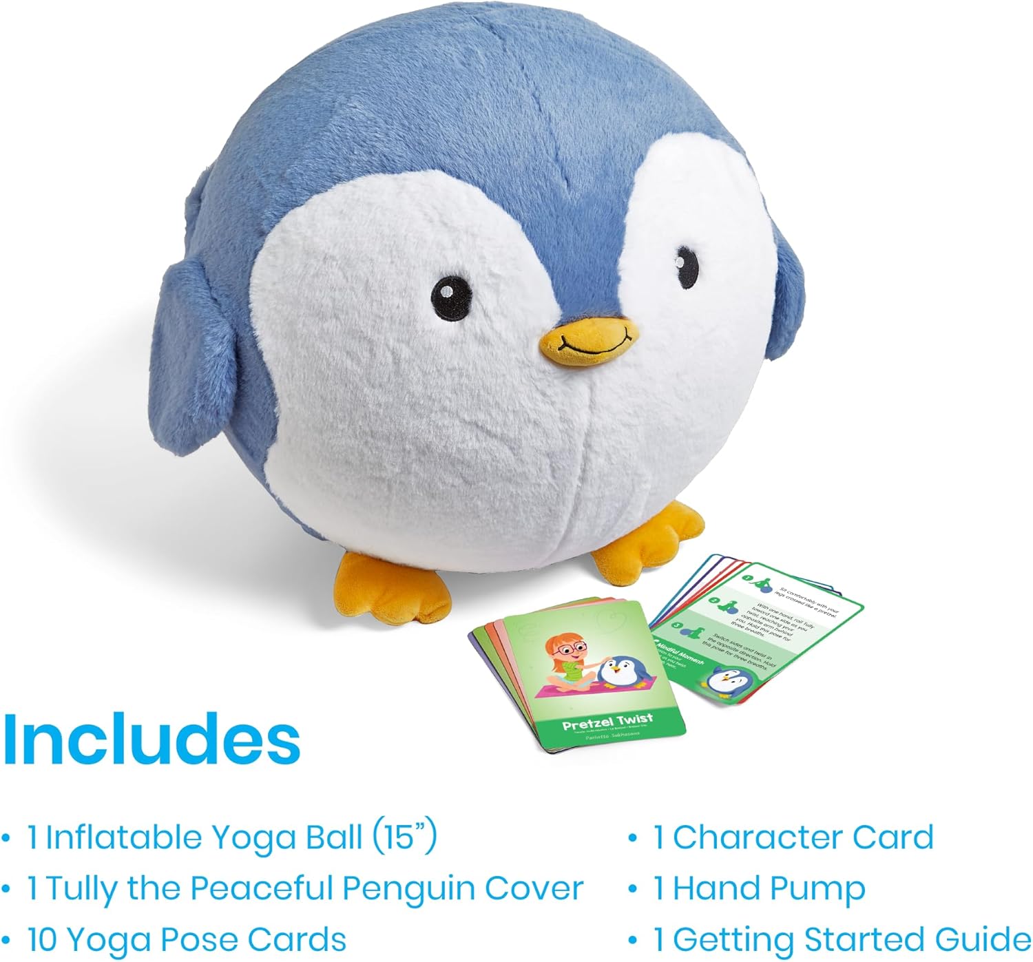 Kids Yoga Ball with Plush Peng - Kids Yoga Toys incelemesi ve fiyatı