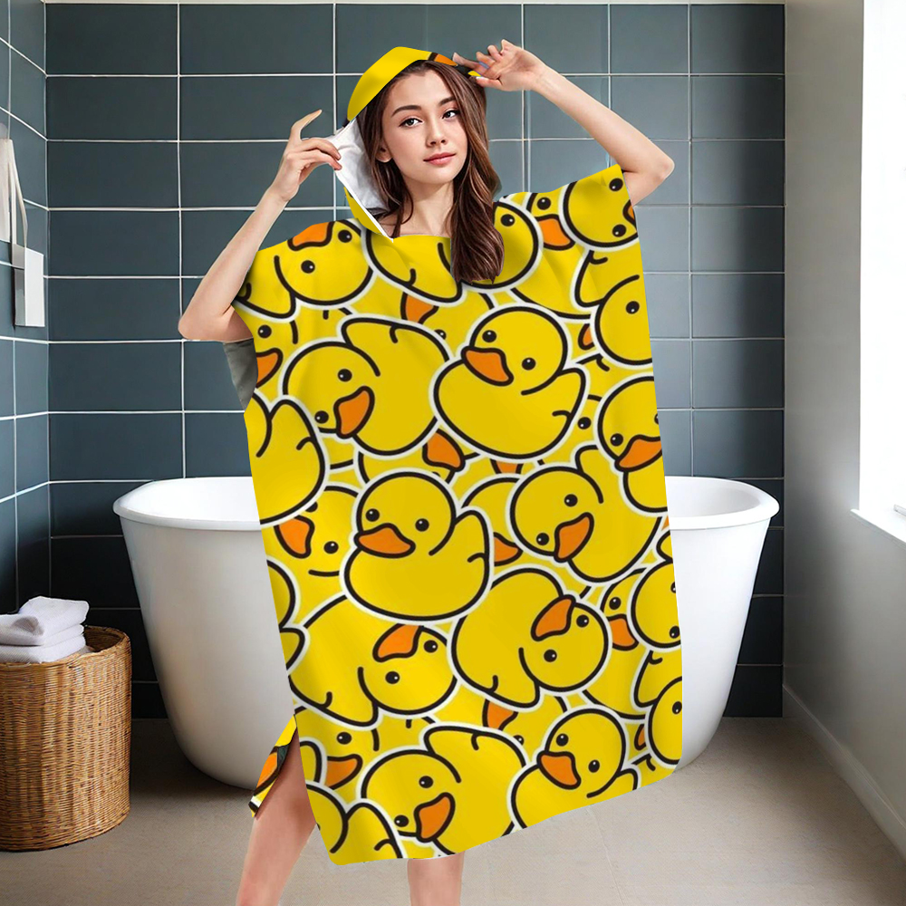 Cute Yellow Rubber Duck Print  - Rubber Duck Bath incelemesi ve fiyatı