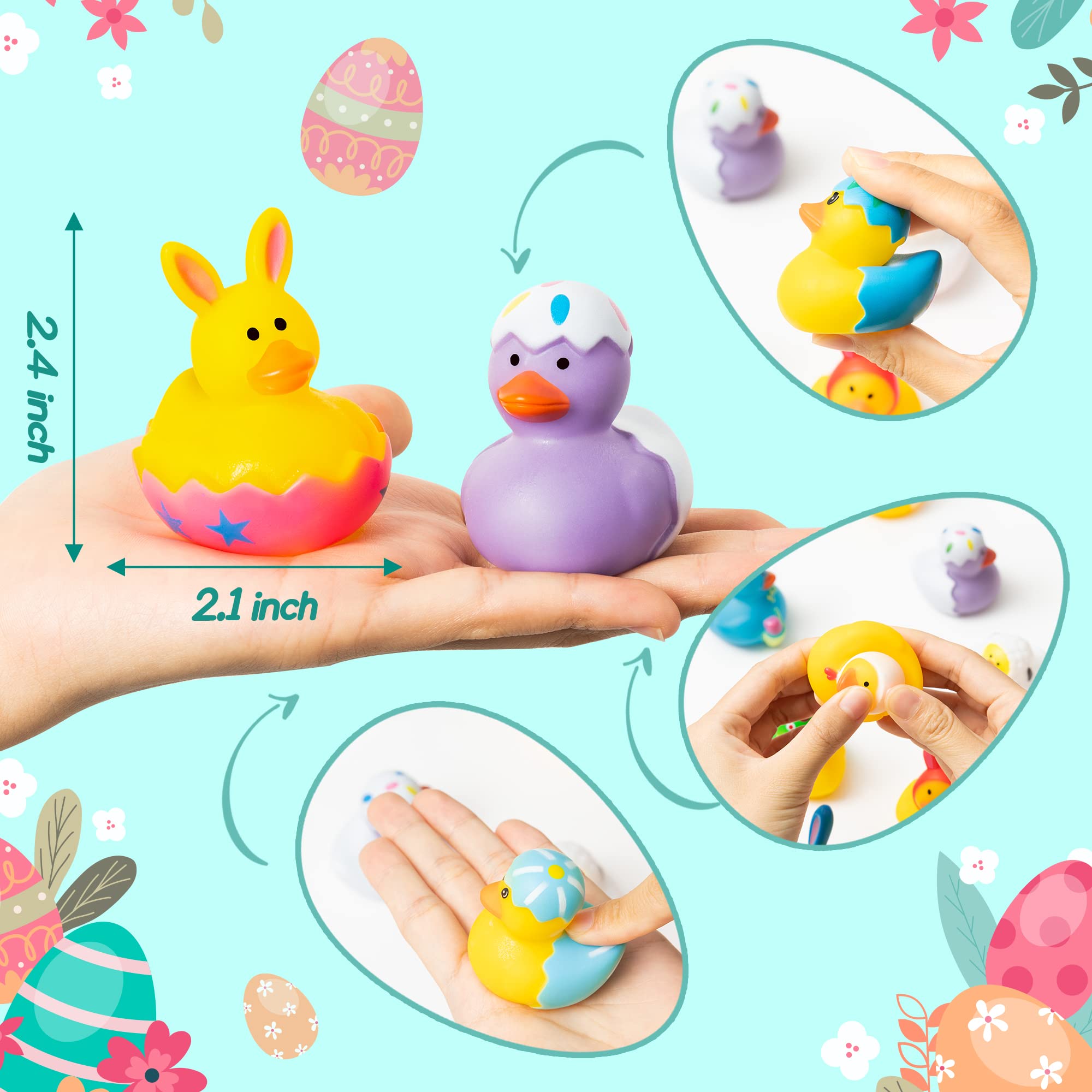 12pcs Easter Rubber Ducks, 2.1 - Rubber Duck Bath incelemesi ve fiyatı
