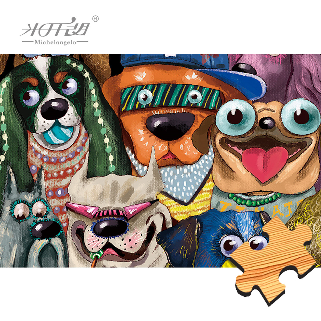 Michelangelo Wooden Jigsaw Puz - Kids Toys Under 1000 incelemesi ve fiyatı