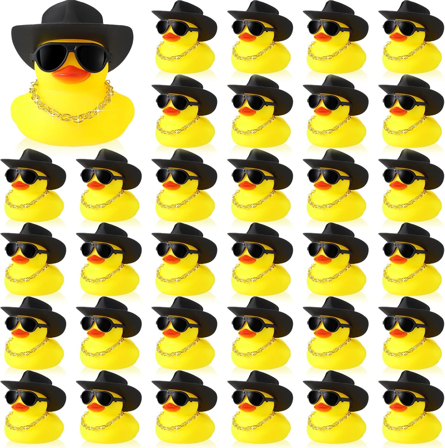 6/12/24 pcs Cowboy Rubber Duck - Rubber Duck Bath incelemesi ve fiyatı