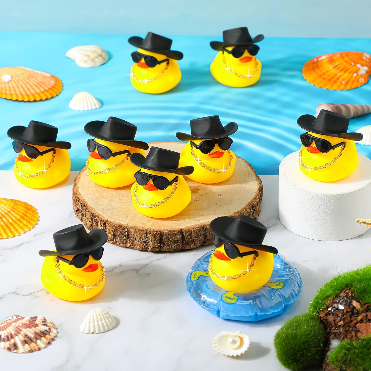 6/12/24 pcs Cowboy Rubber Duck - Rubber Duck Bath incelemesi ve fiyatı