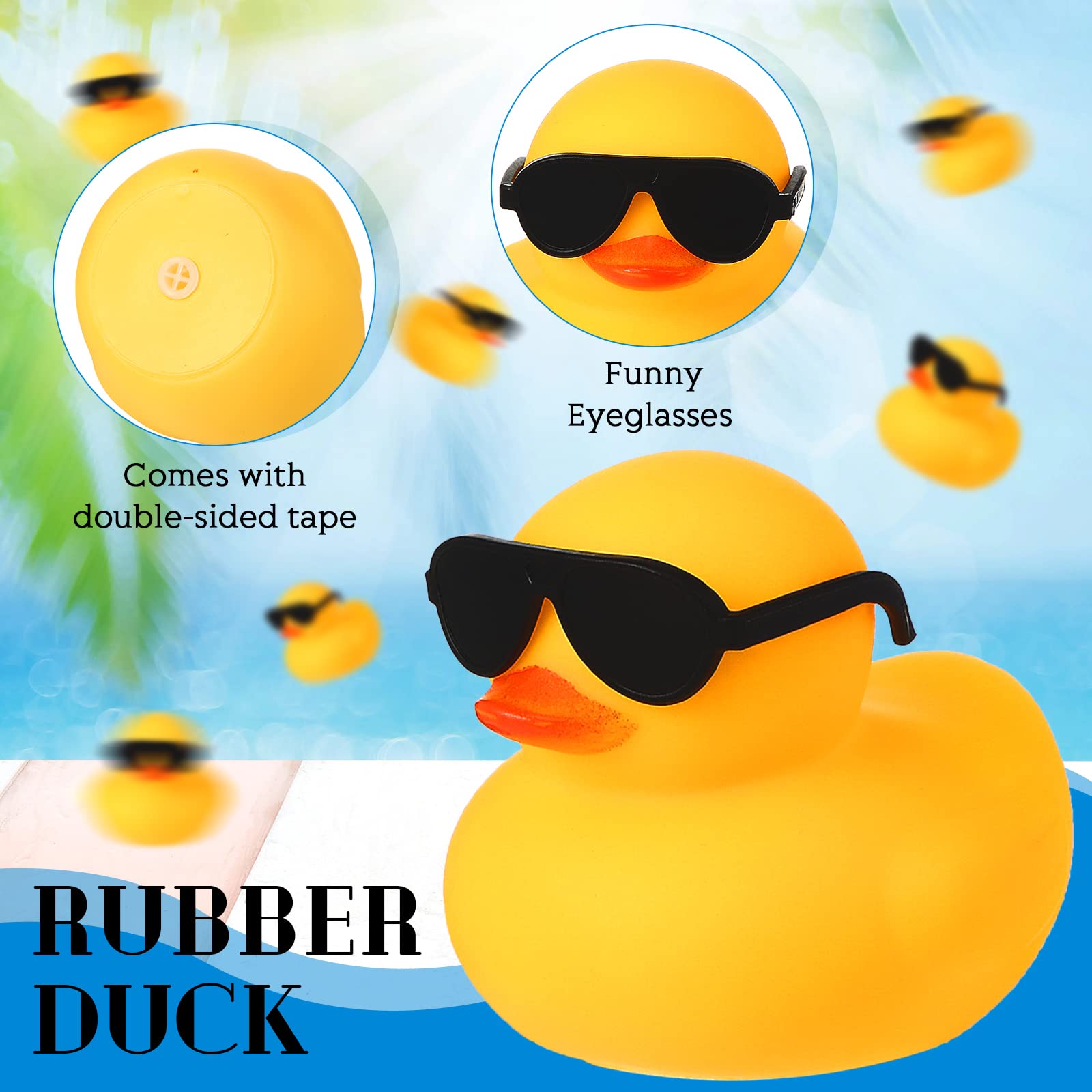 6/12/24pc Rubber Duck Toys Yel - Rubber Duck Bath incelemesi ve fiyatı
