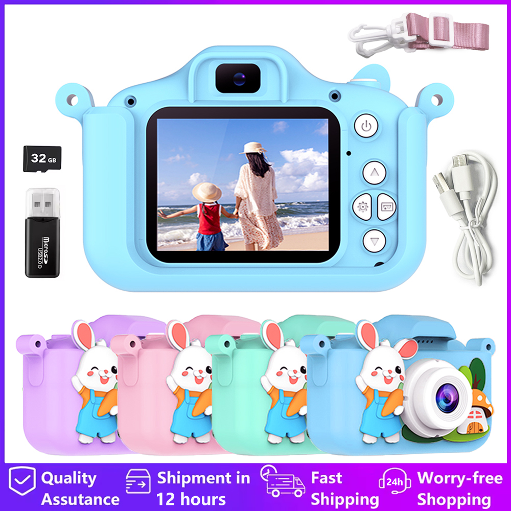 Children Camera 1080P HD Digit - Kids Toys Top View incelemesi ve fiyatı