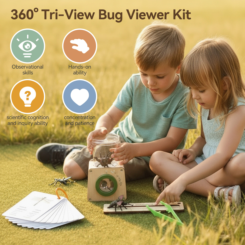 360 Tri View Bug Viewer Kit fo - Kids Toys Top View incelemesi ve fiyatı