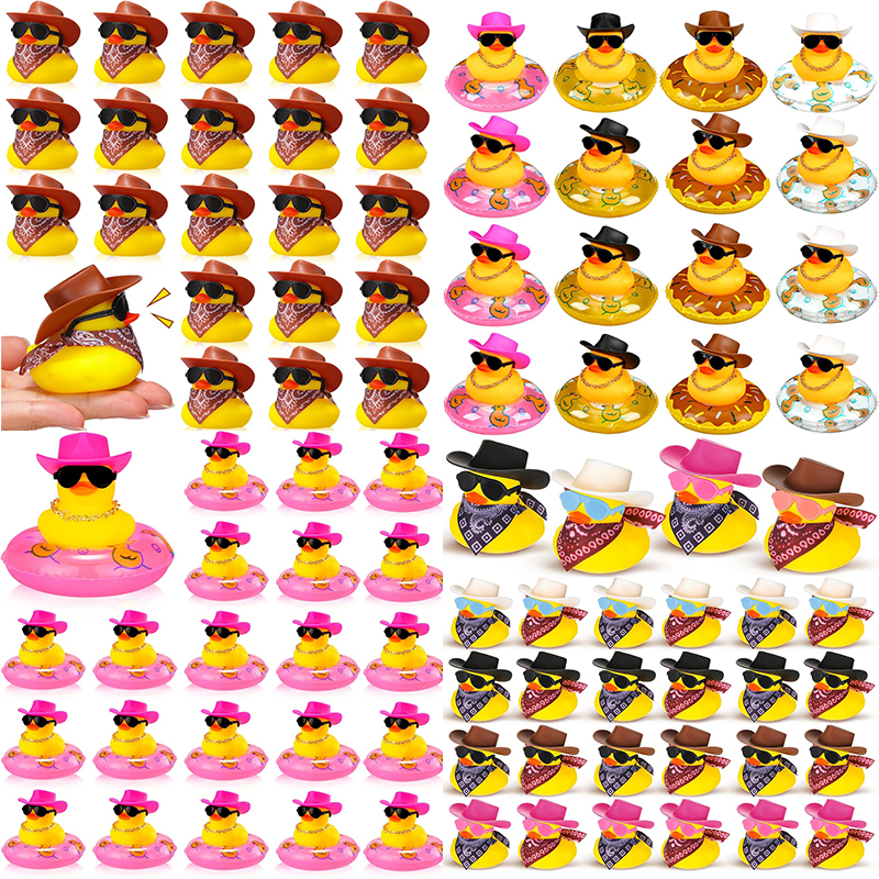 24 Set Cowboy Rubber Ducks wit - Rubber Duck Bath incelemesi ve fiyatı