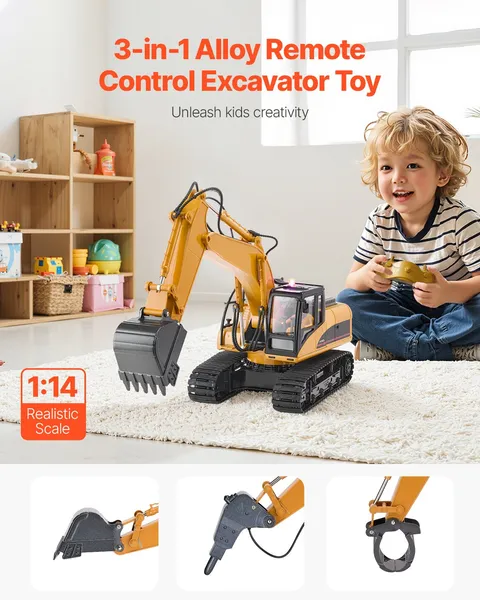 Remote Control Excavator Toy 1 - Kids Toys Kids Toys incelemesi ve fiyatı