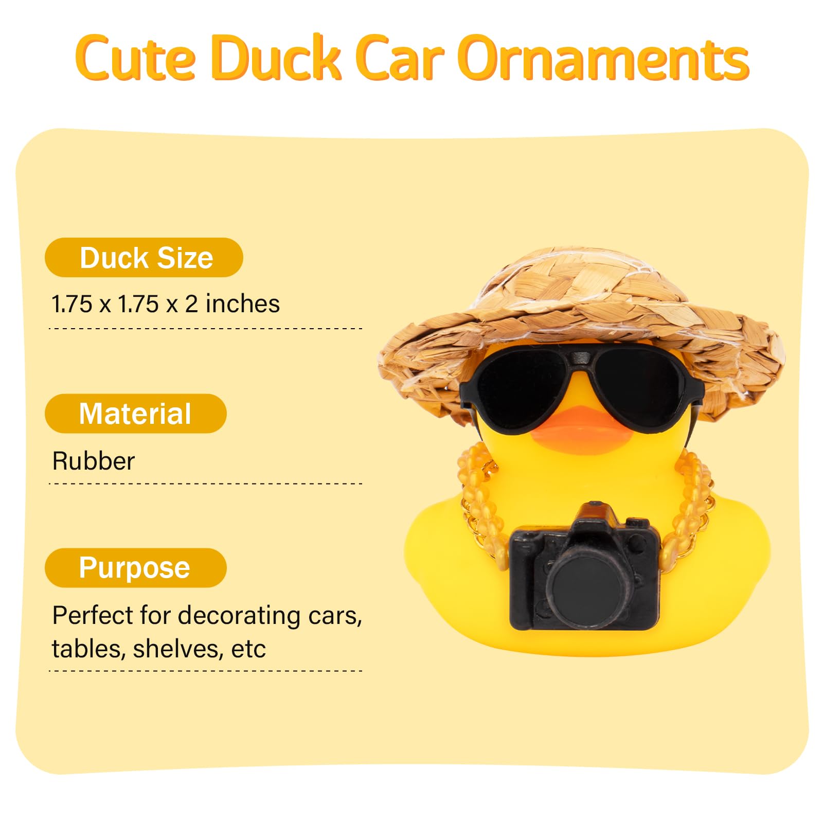 10-100pcs Car Decorations Rubb - Rubber Duck Bath incelemesi ve fiyatı