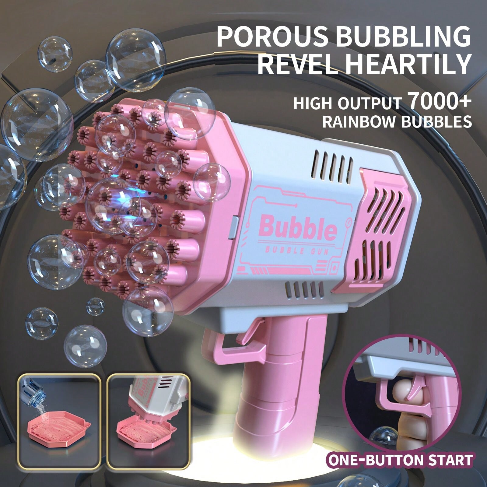 Handheld Automatic Bubble Blow - Kids Toys Kids Toys incelemesi ve fiyatı