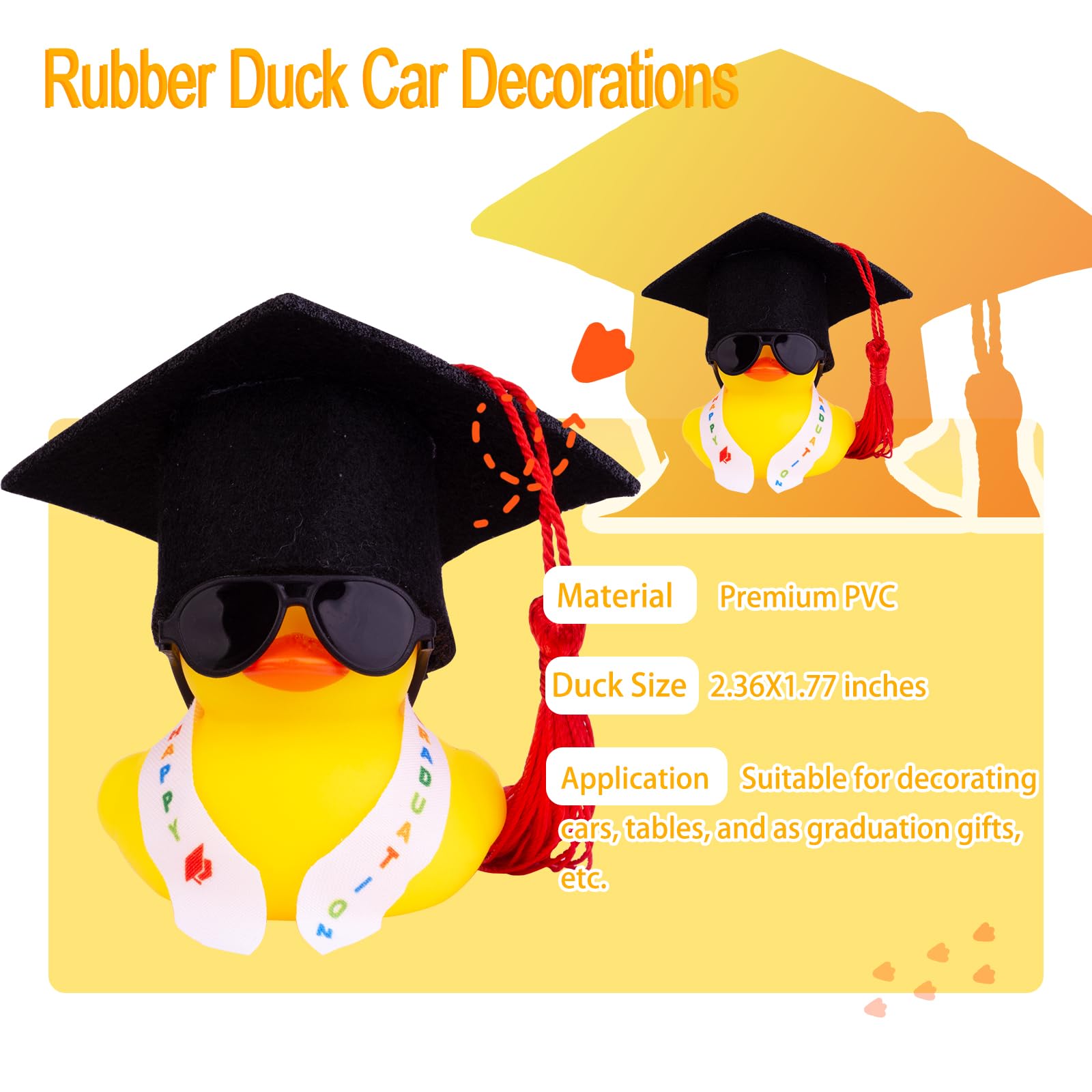 Graduation Rubber Duck,Car Duc - Rubber Duck Bath incelemesi ve fiyatı