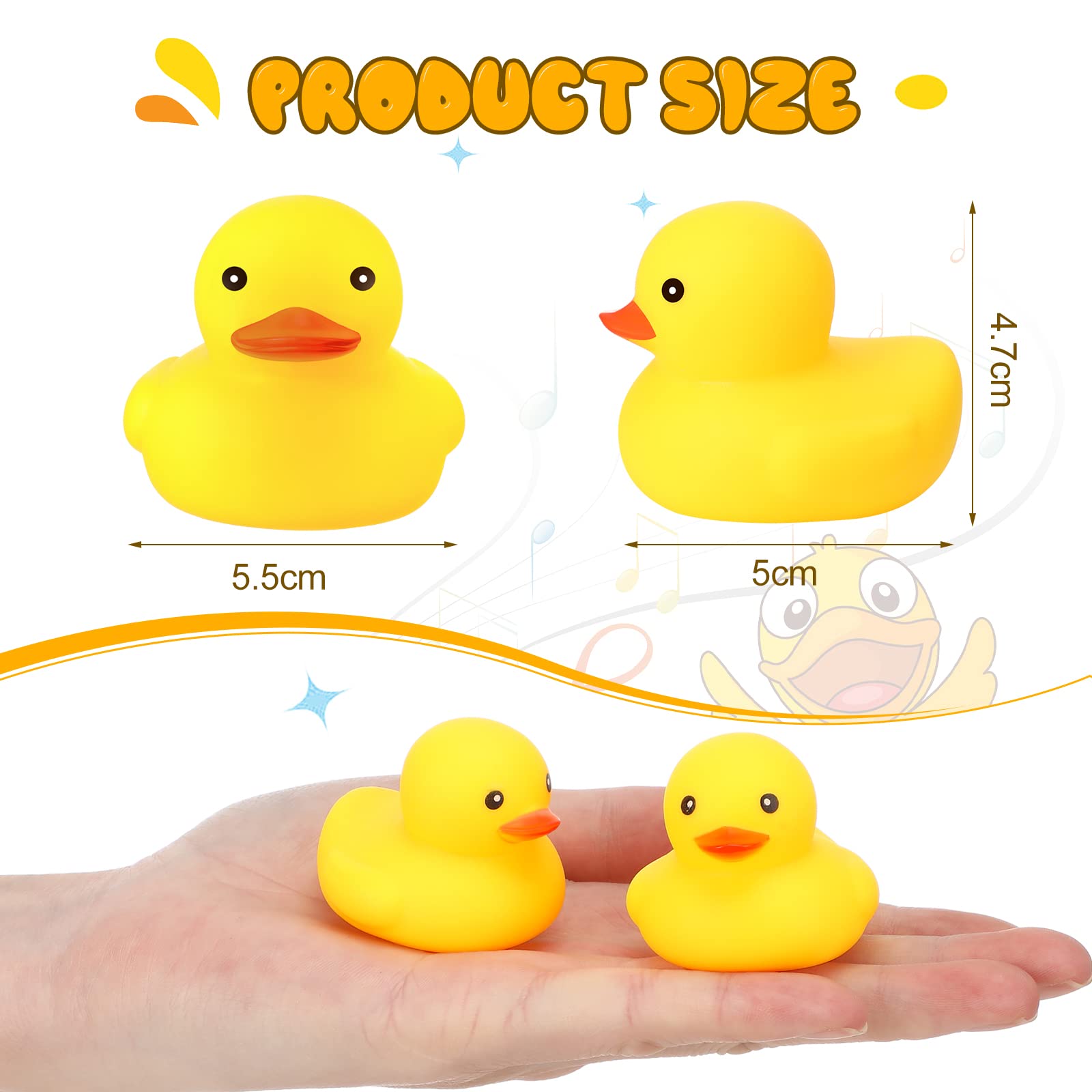 10-100pcs Colourful Rubber Duc - Rubber Duck Bath incelemesi ve fiyatı